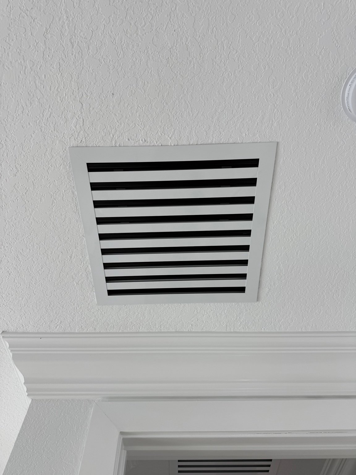 HVAC supply grille
